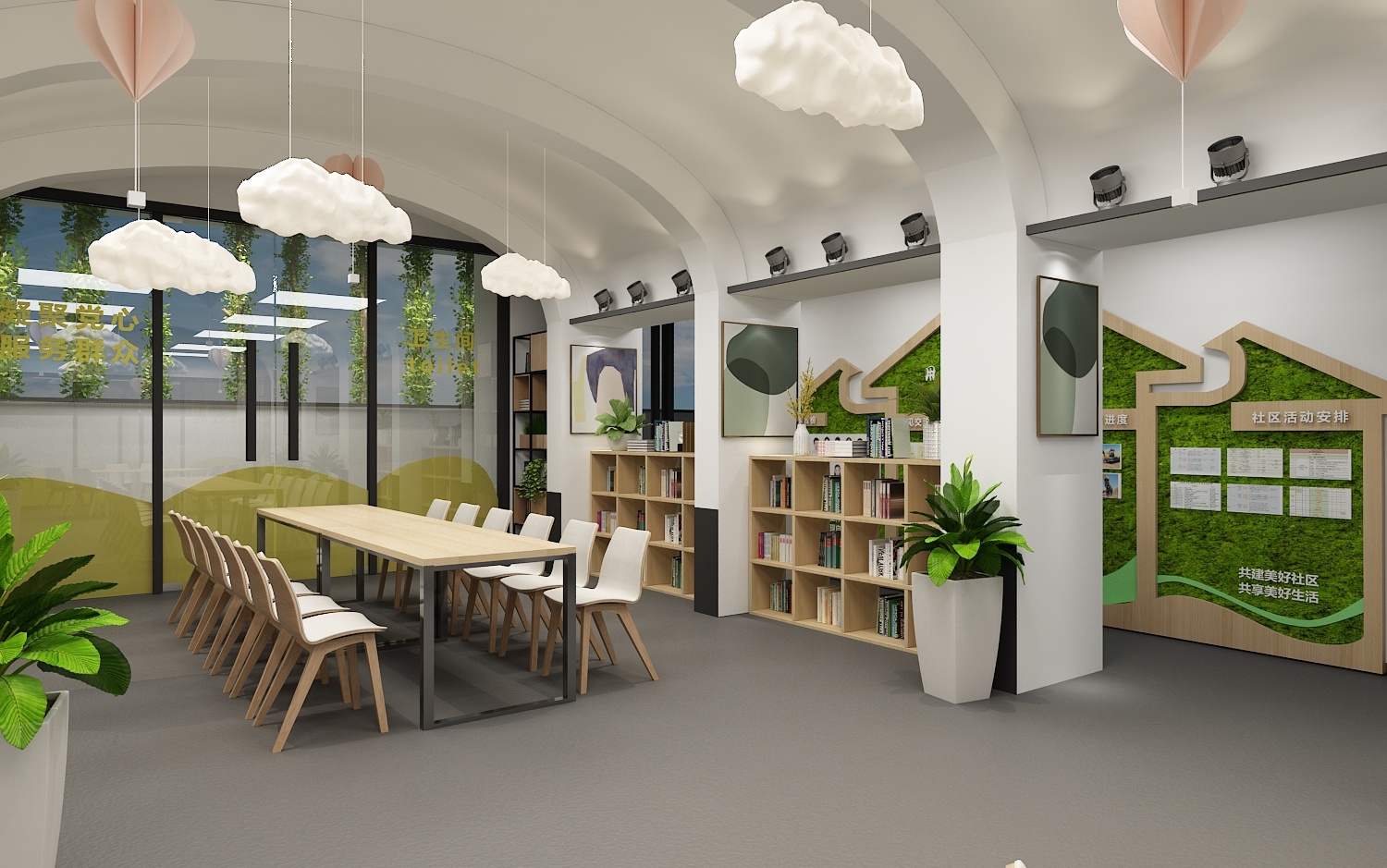 南山社區(qū)黨群服務(wù)中心設(shè)計(jì)服務(wù) 打造便民聚力的精神家園